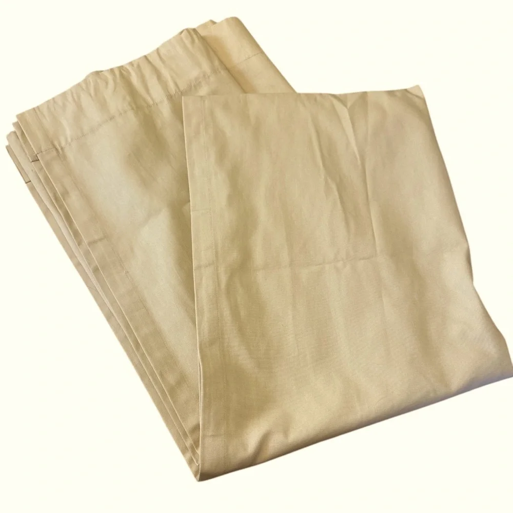 POTTERY BARN DRAPE 3 panels